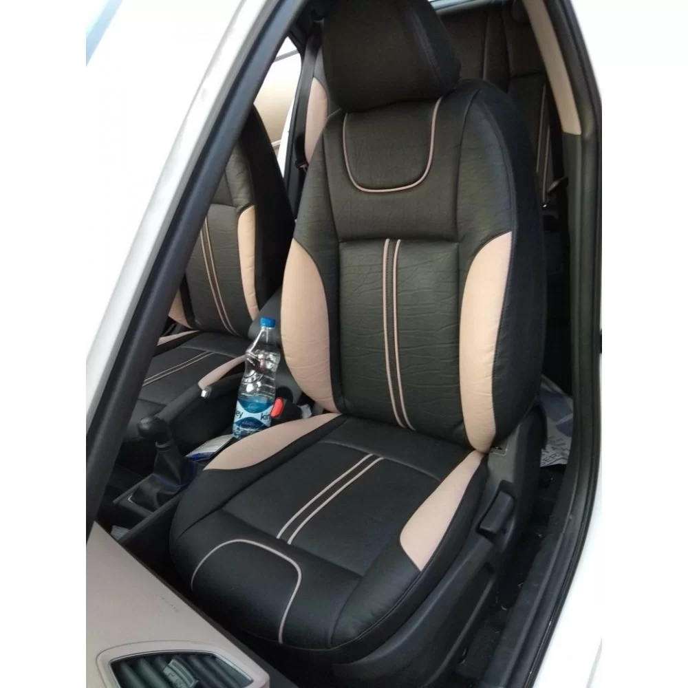 Buy Motorbhp Nappa Leatherette Seat Covers Custom Fit Black